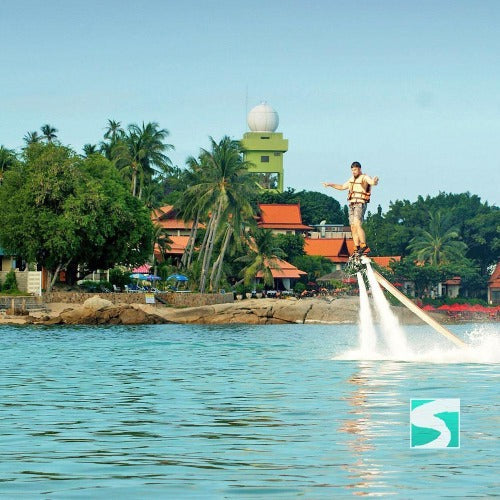 กีฬาทางน้ำ ฟลายบอร์ด 30 นาที - กิจกรรมที่จะทำให้อะดรีนาลีนพลุ่งพล่าน!