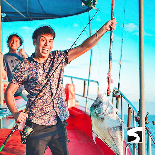 ทัวร์ตกปลา ตกหมึก ตอนกลางคืน จอยทริปล่องเรือแบบเต็มวัน