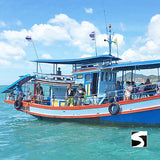 ทัวร์ตกปลาทะเล ล่องเรือจอยทริปแบบเต็มวัน