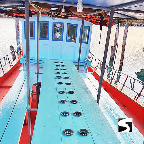 ทัวร์ตกปลาทะเล ล่องเรือจอยทริปแบบเต็มวัน